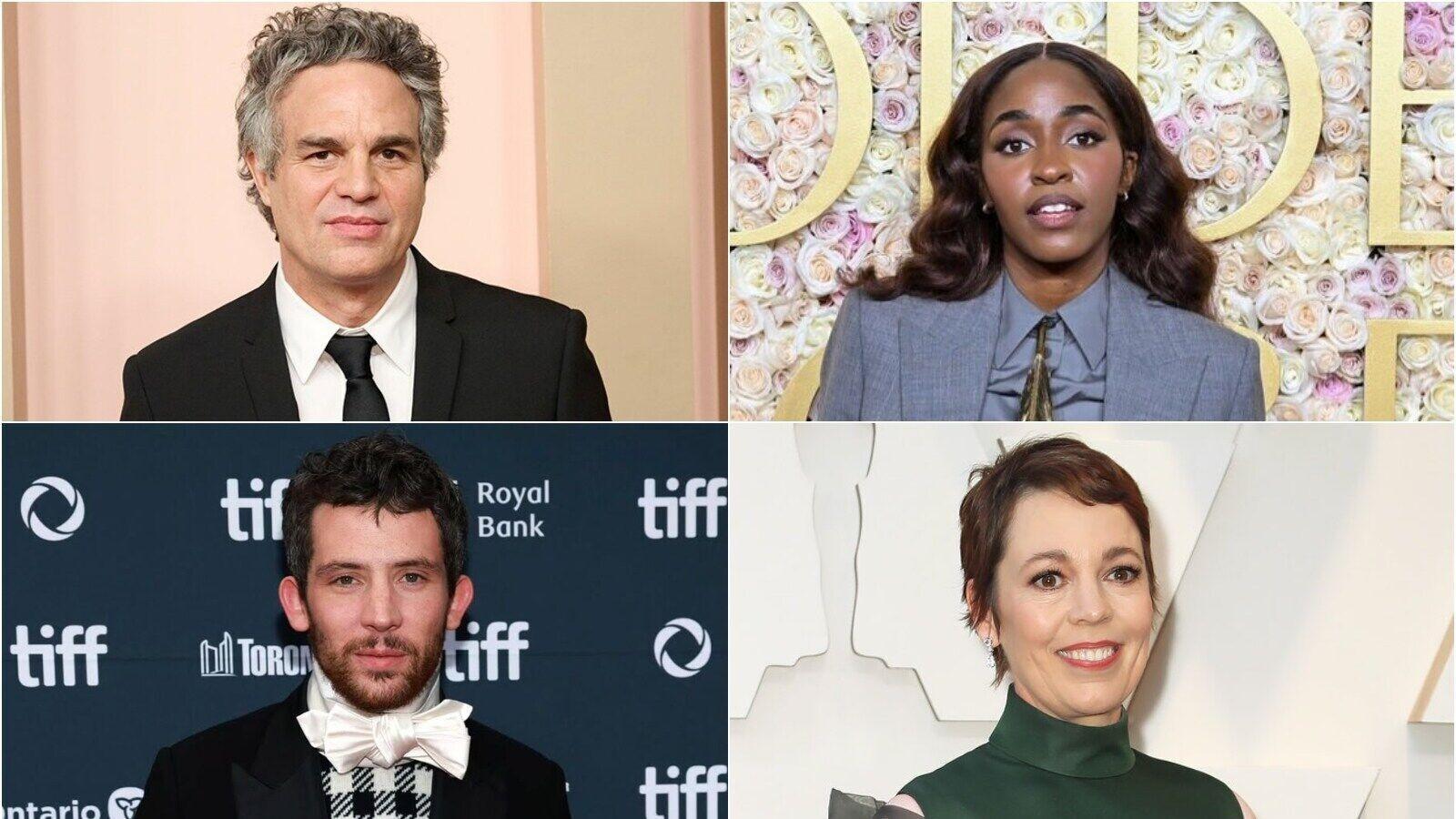 Olivia Colman and Mark Ruffalo in Israel film boycott call