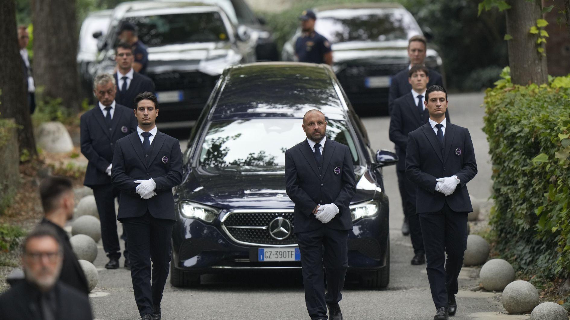 Private hometown funeral for Italian fashion legend Armani