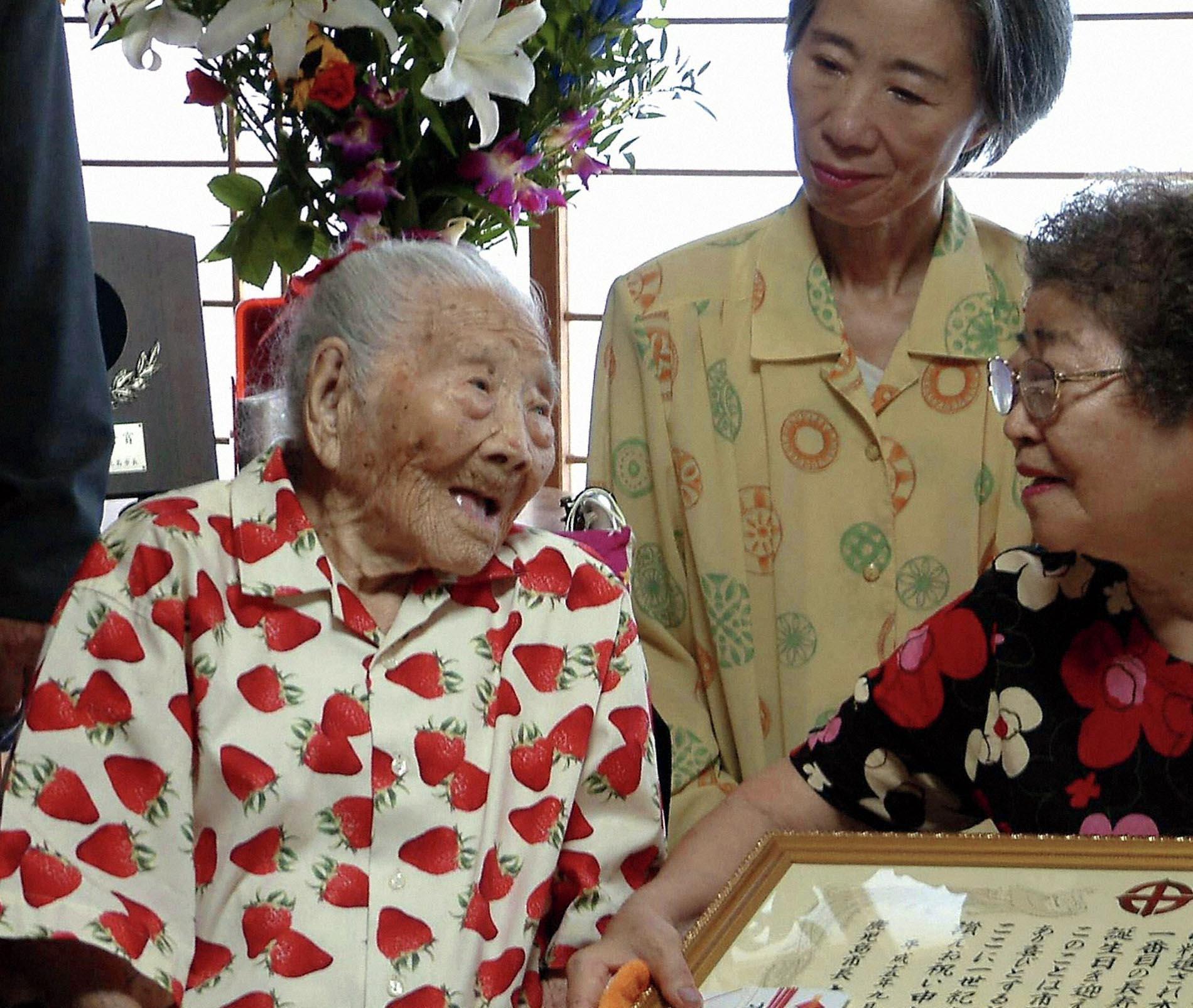 Japan centenarians reach record high at nearly 100,000