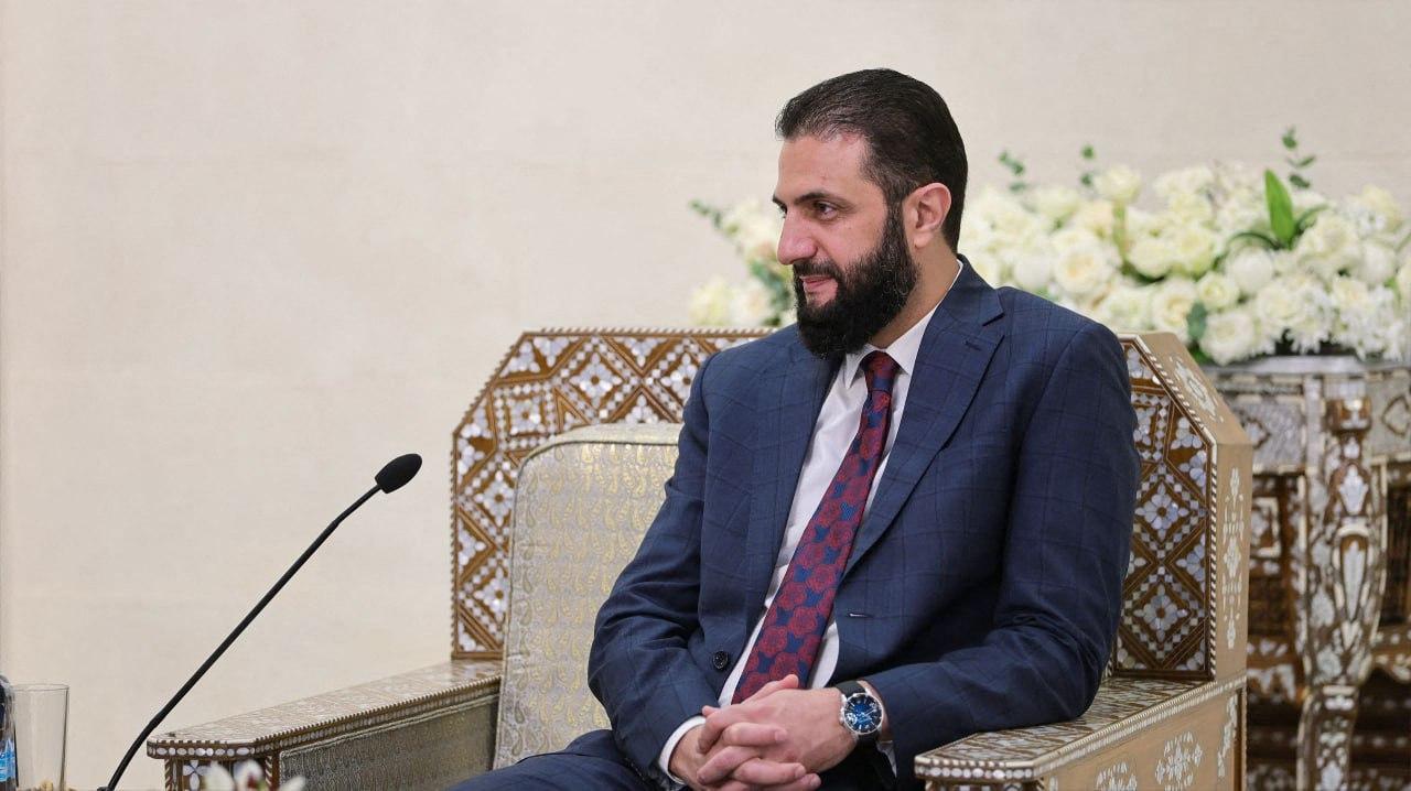 Syrian president says talks underway with Israel on security deal