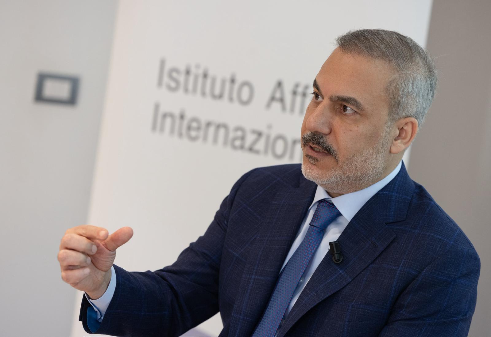 Fidan calls for global action on Gaza genocide at Rome conference