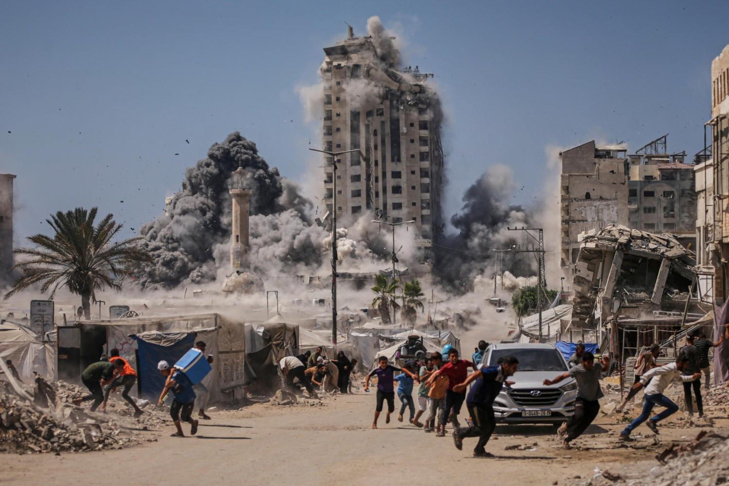 Israel launches ground assault on Gaza City