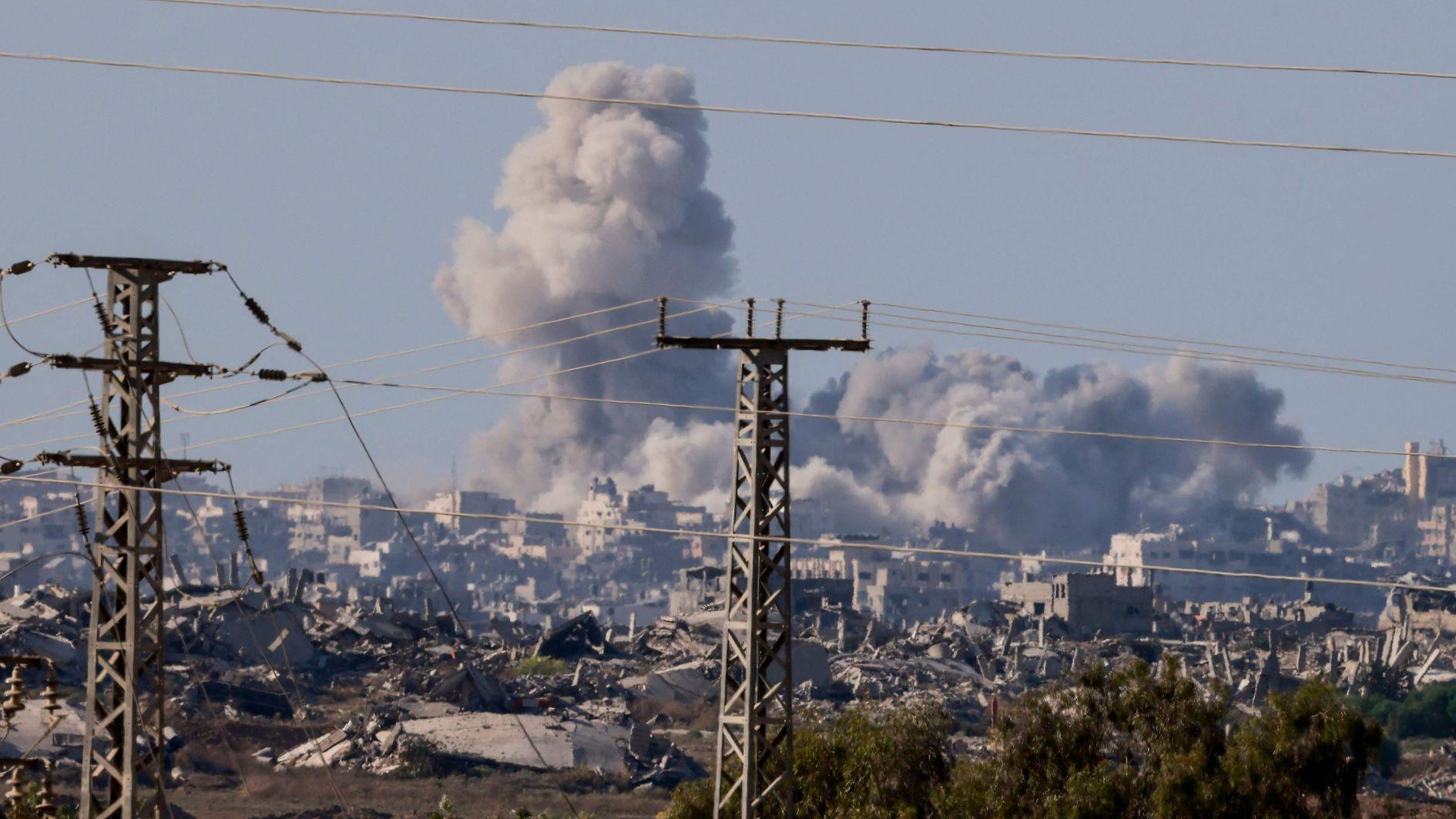 Over 100 Palestinians killed in Israeli bombardment in Gaza