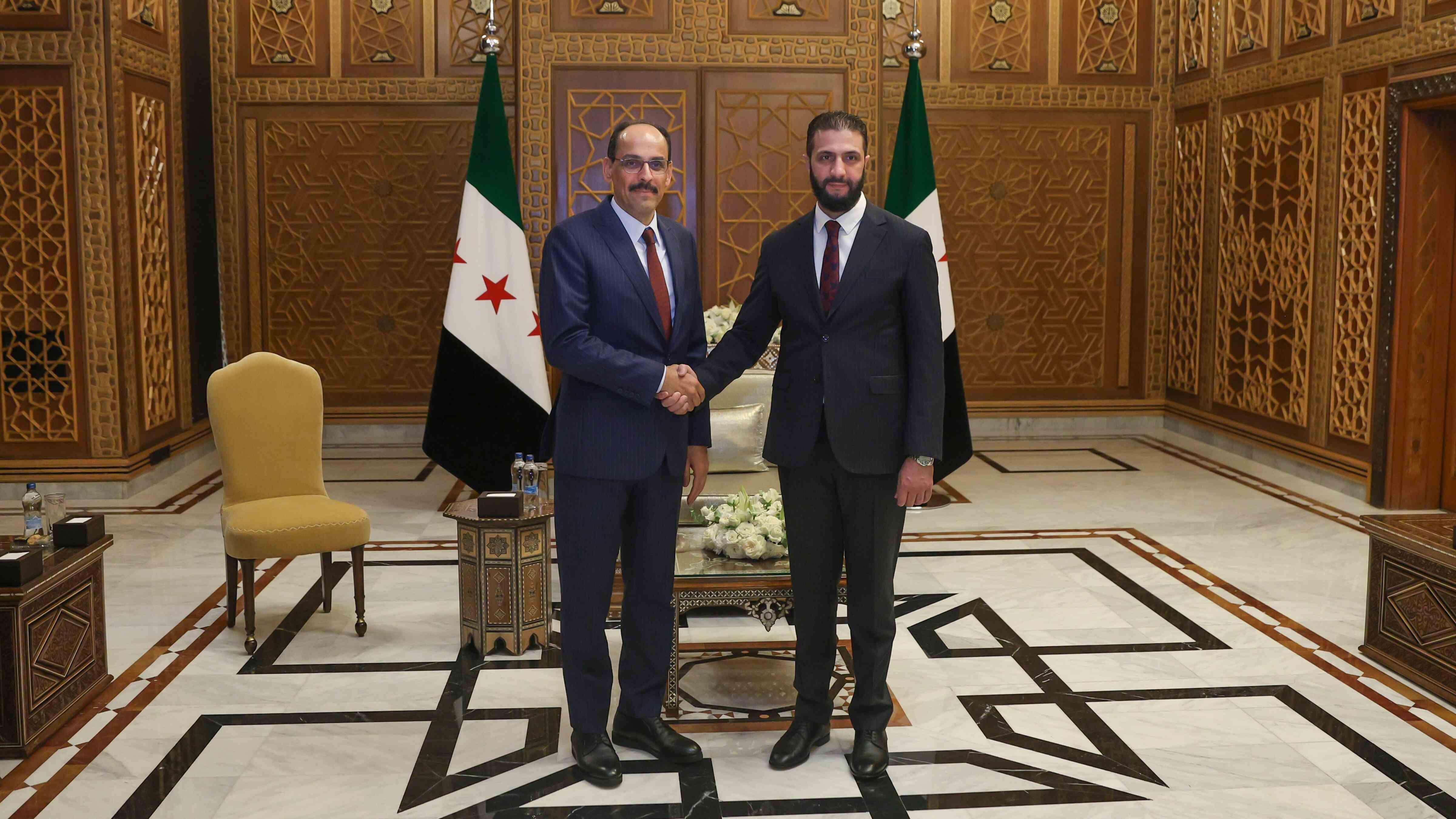 Turkish spy chief in Damascus over security, intelligence ties