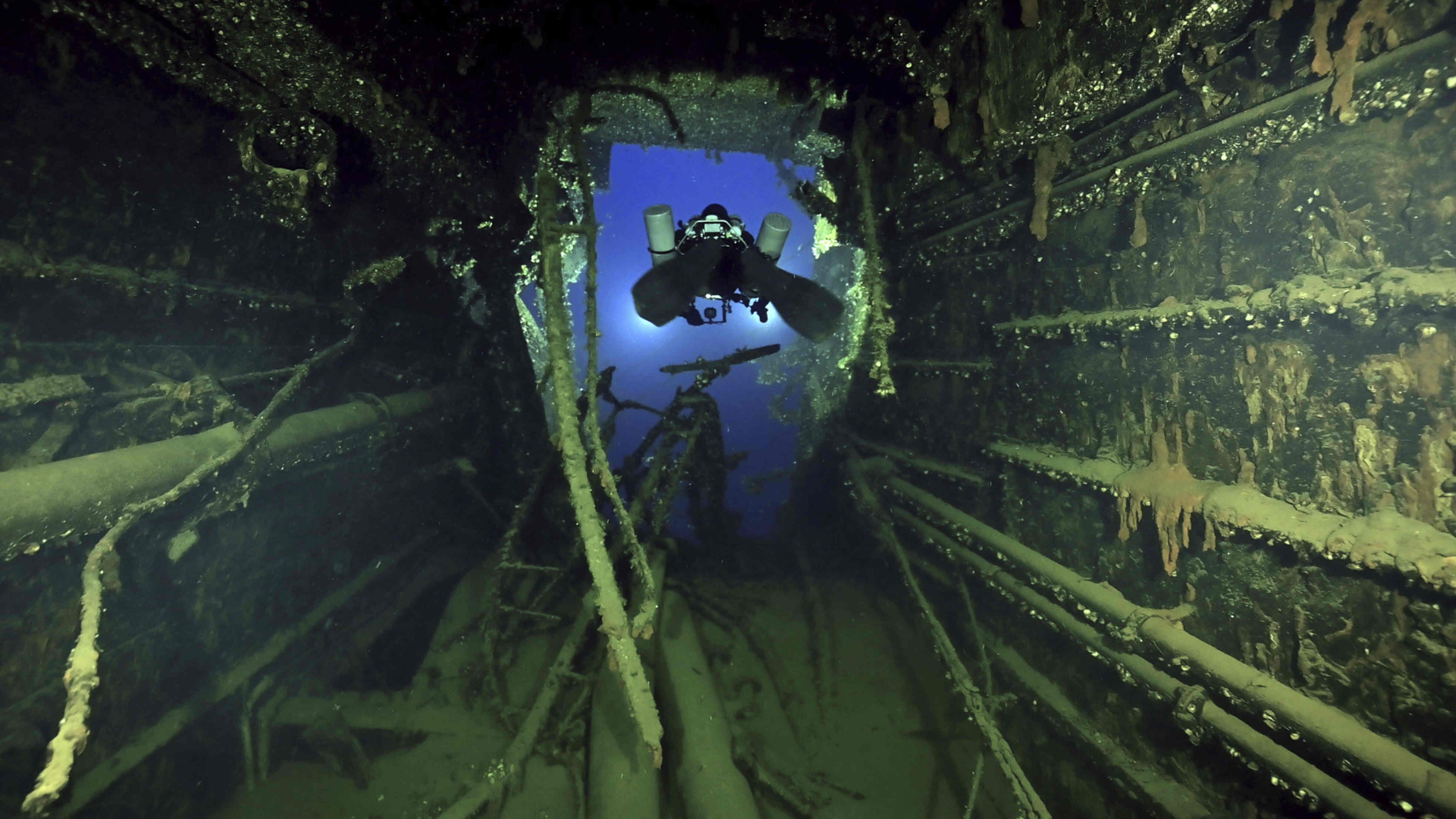 Artifacts recovered from Titanic’s sister ship sunk on way to Dardanelles