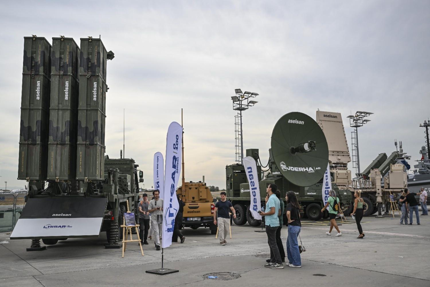 Aselsan showcases Steel Dome system at Teknofest