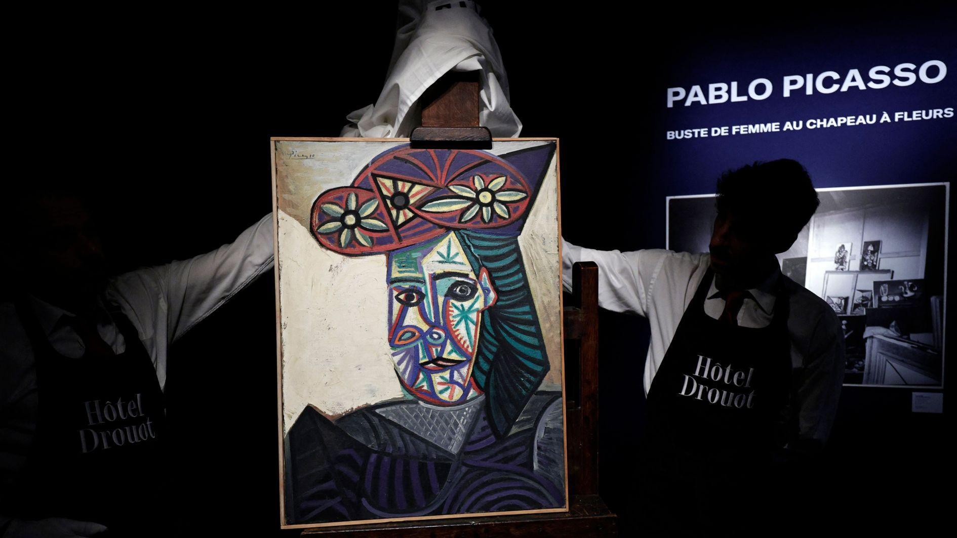 New Picasso portrait unveiled at Paris auction house