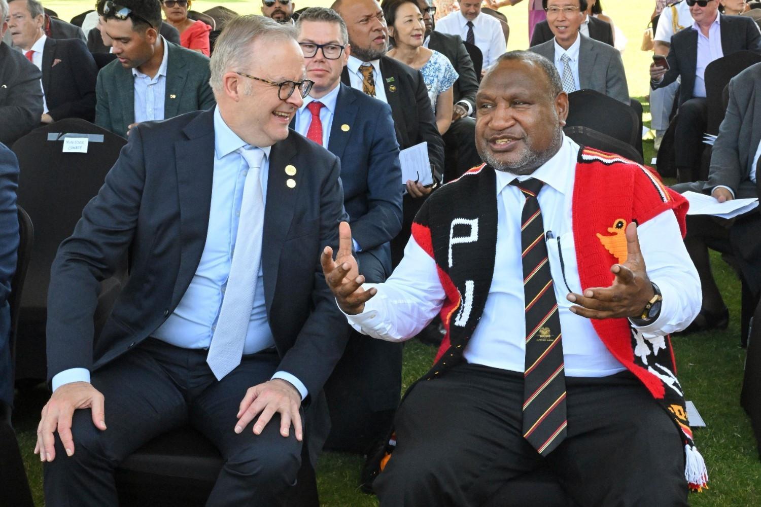 China warns PNG over Australian defense deal