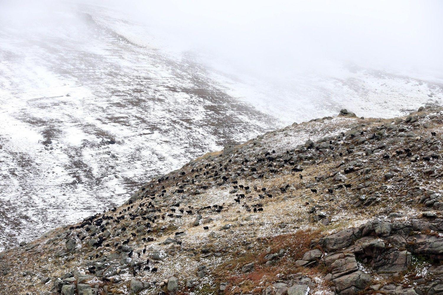 Early snowfall blankets Türkiye’s high peaks in white