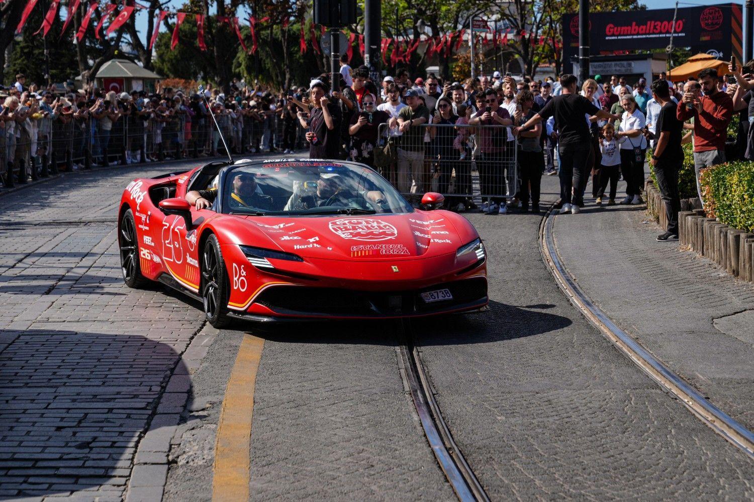 Elite car rally Gumball 3000 sets off from Istanbul