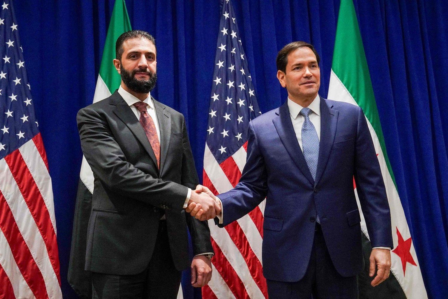 Syrian leader meets Rubio as countrys isolation eases further