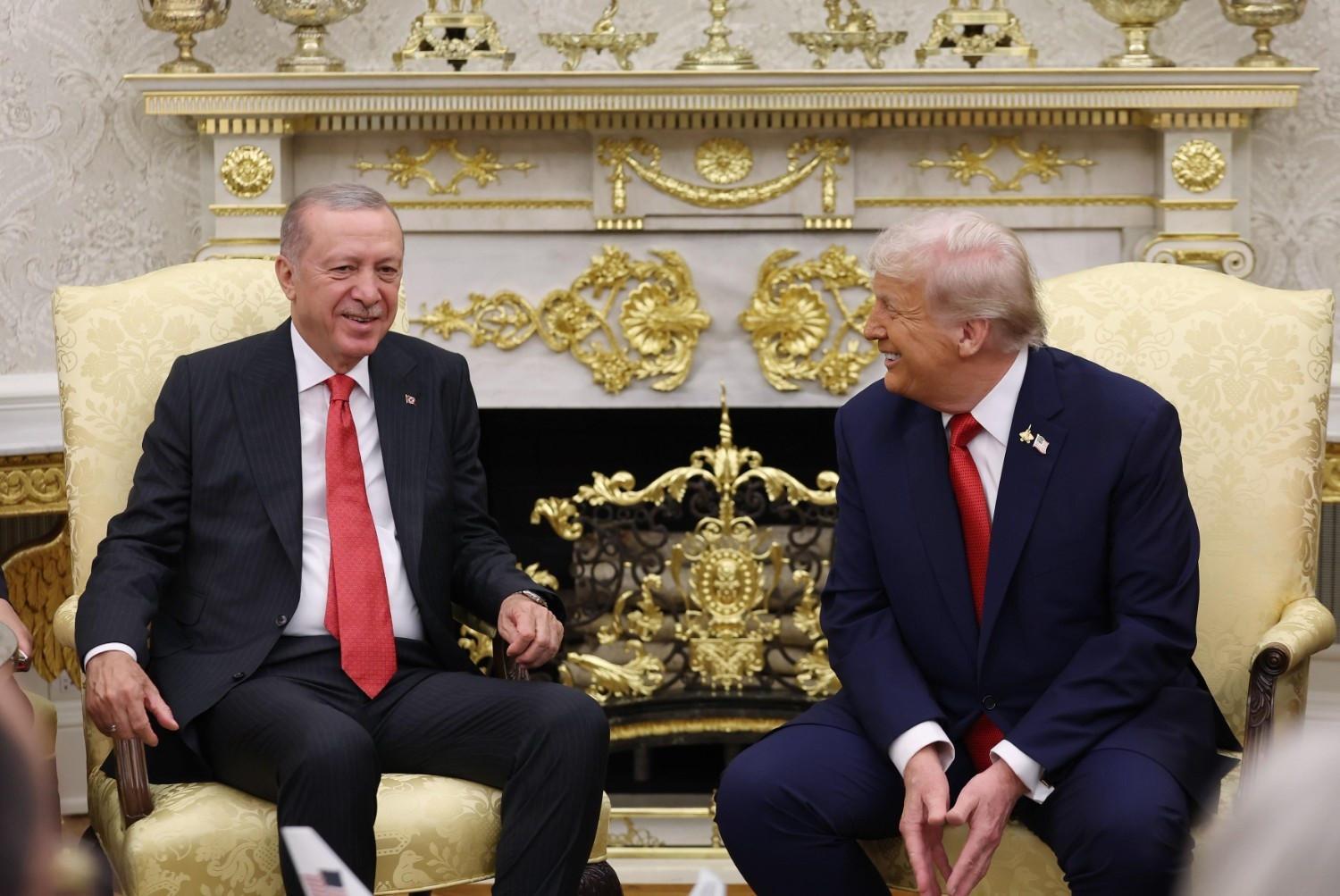 Erdoğan, Trump discuss Gaza, Ukraine, F-35 in White House meeting