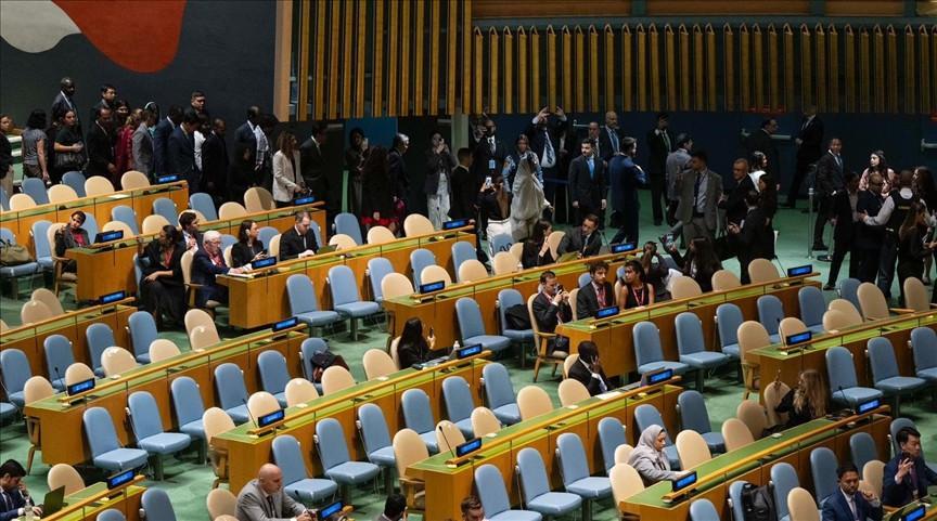 Countries walk out of UN General Assembly before Netanyahus speech