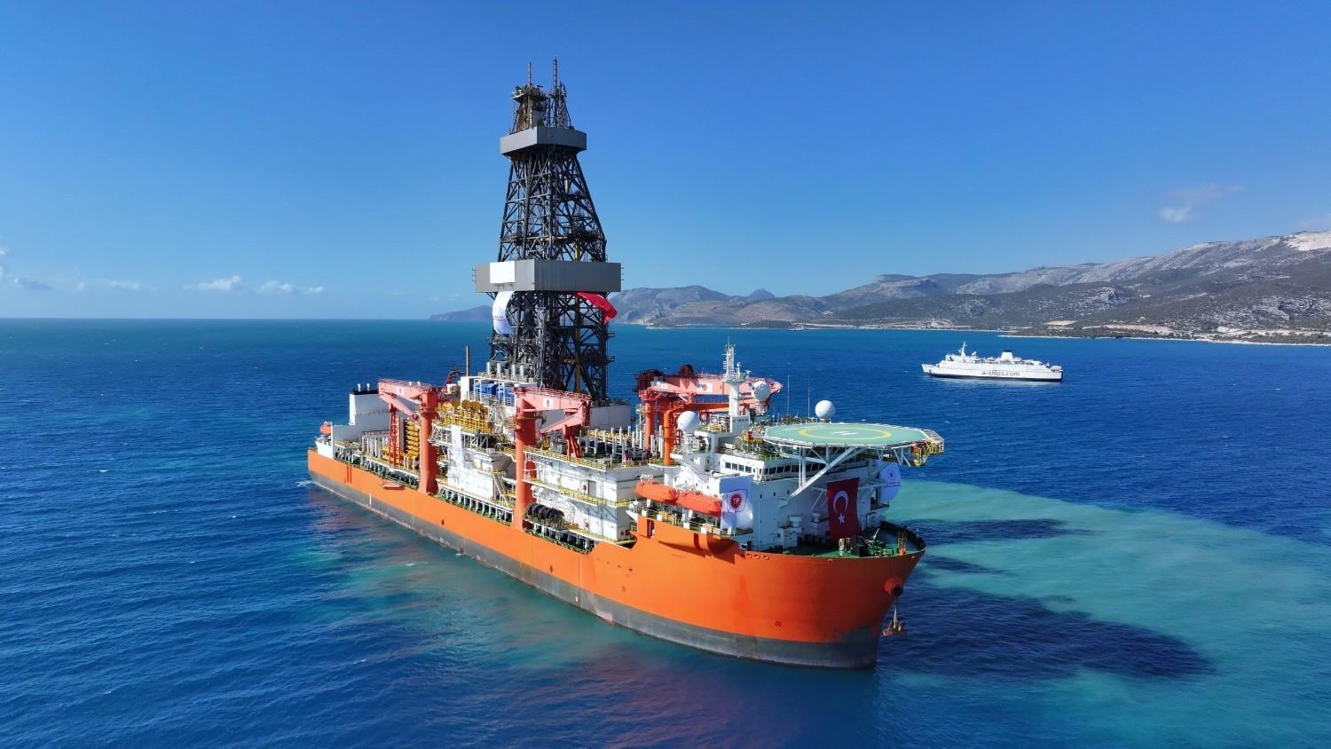 Türkiyes newest drilling ship arrives in Mersin for Med Sea operations