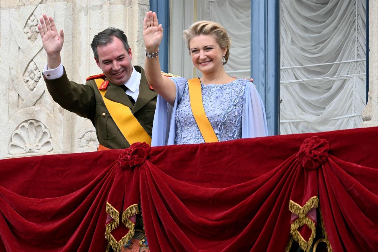 EU-member Luxembourg enthrones monarch, drawing hundreds
