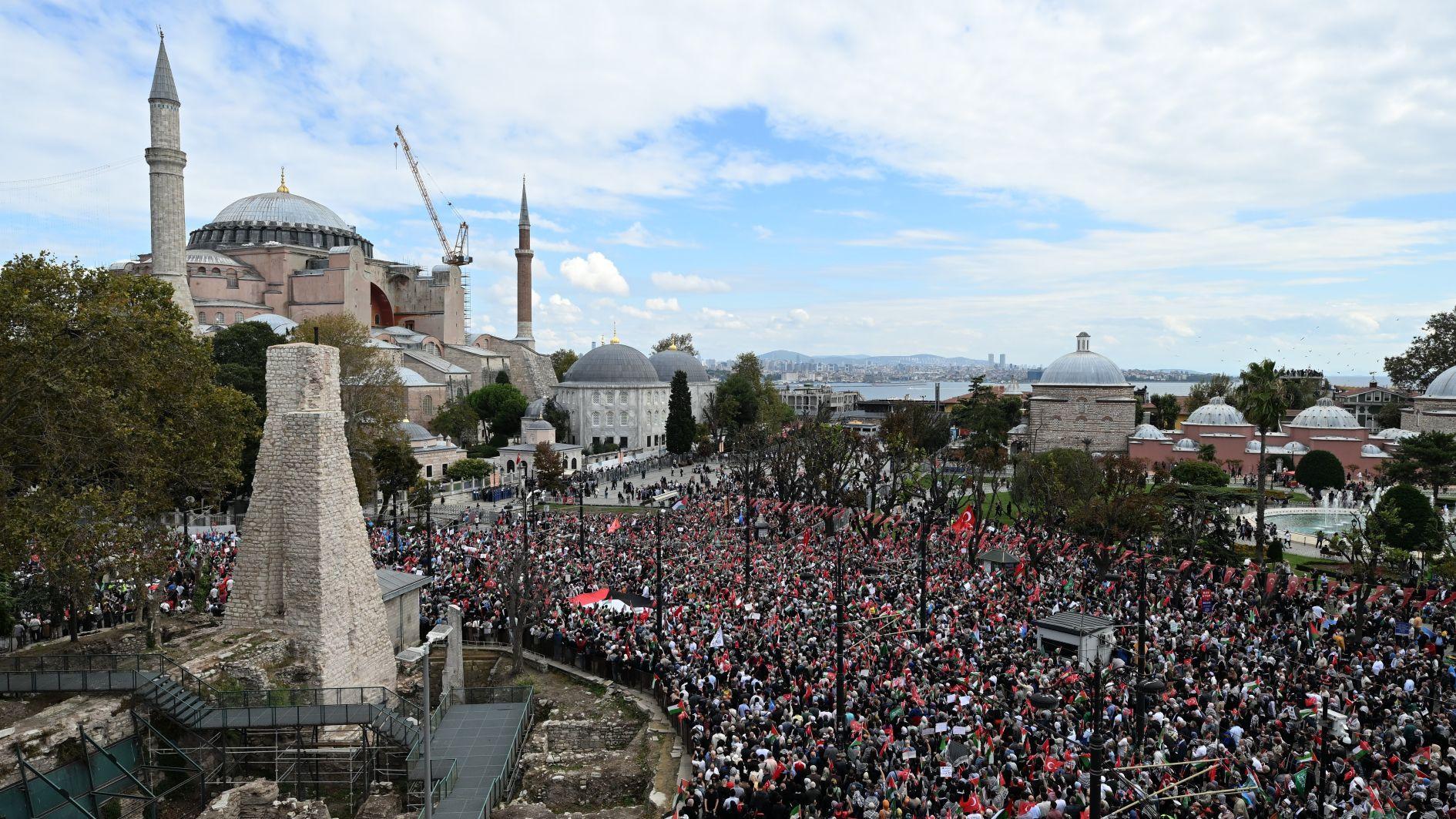 Thousands rally across Türkiye in solidarity with Gaza