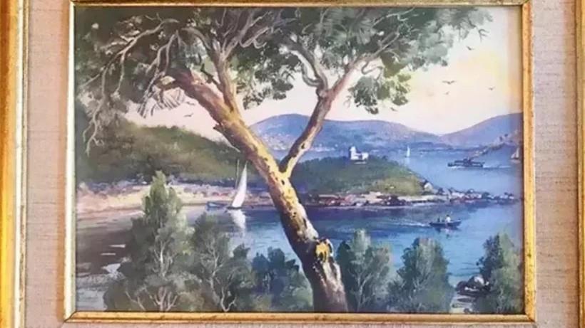 Historic painting in İzmir home traced to one of first Ottoman female painters