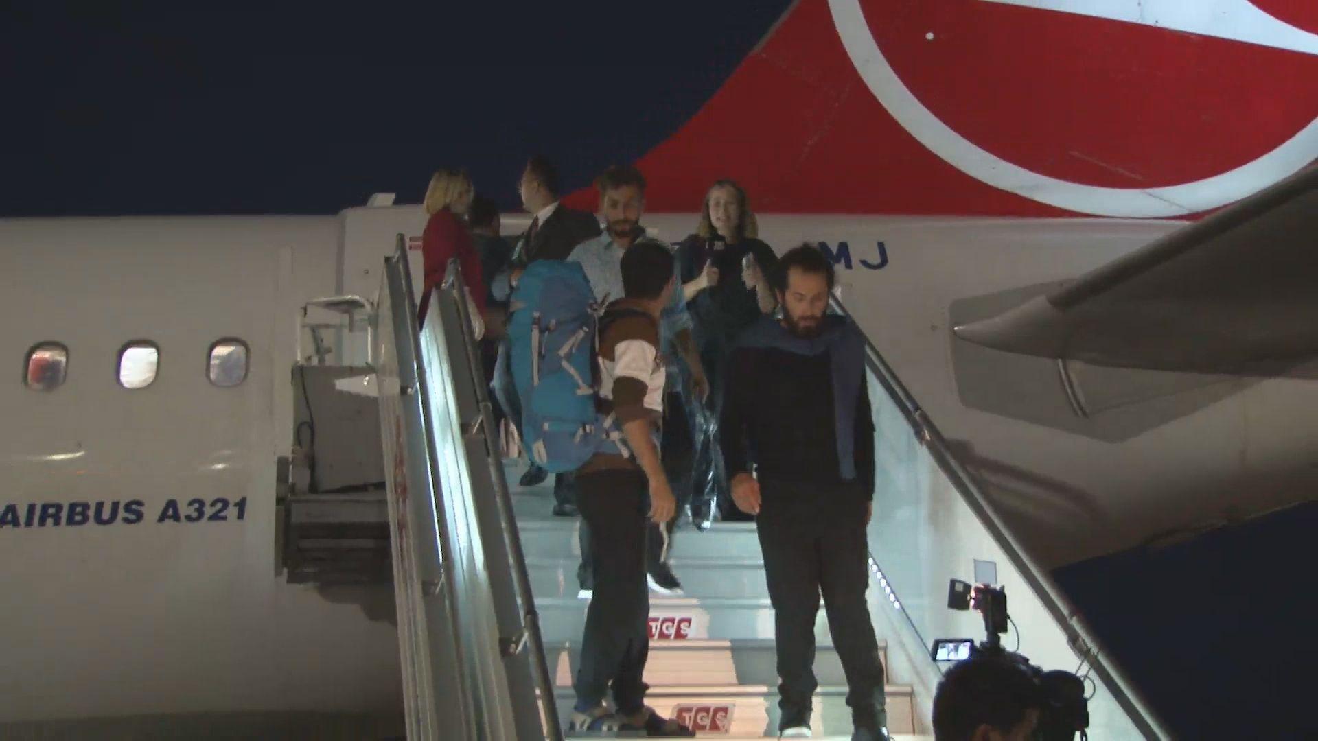 14 Turkish activists from Gaza aid flotilla arrive in Istanbul