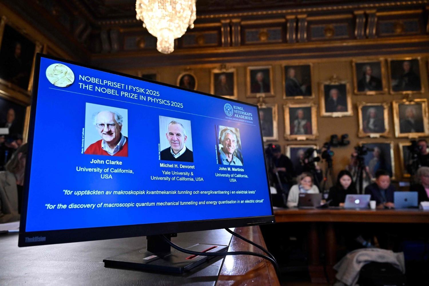 Nobel Prize in Physics goes to 3 for quantum tunneling discoveries