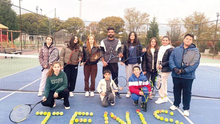 Abandoned Osmancık tennis court revived by local pharmacist