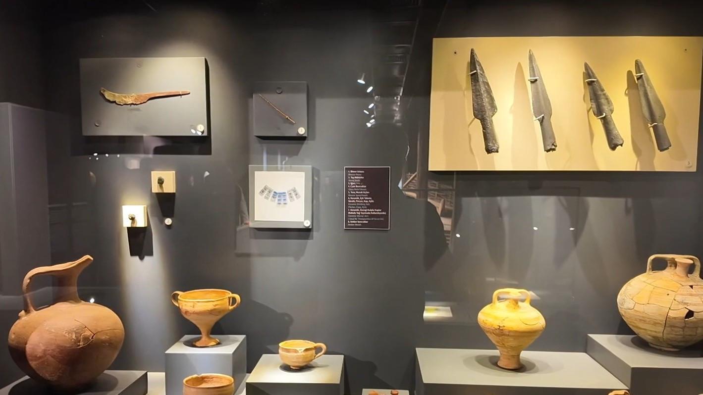 Artifacts repatriated from Switzerland showcased in Bodrum Castle