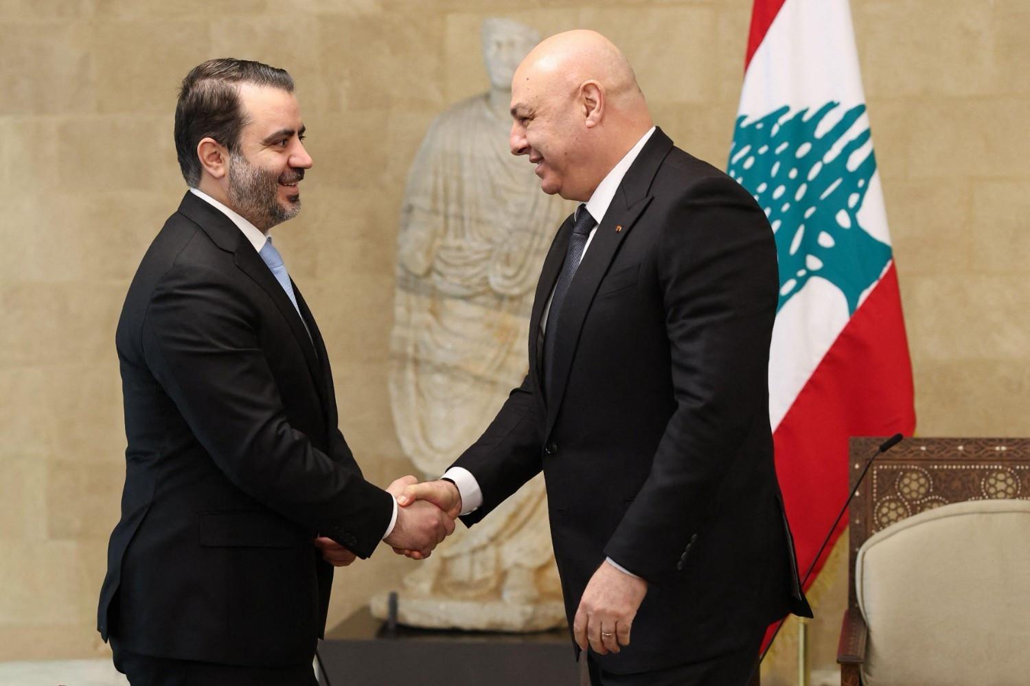 Syrian FM in Beirut, first senior official to visit since Assads ouster