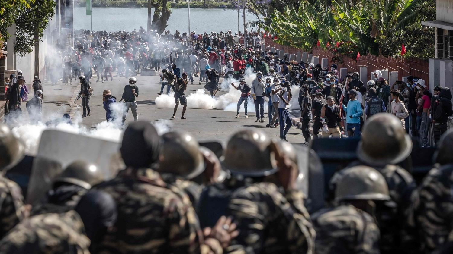Madagascar army unit claims control, president says power-grab underway
