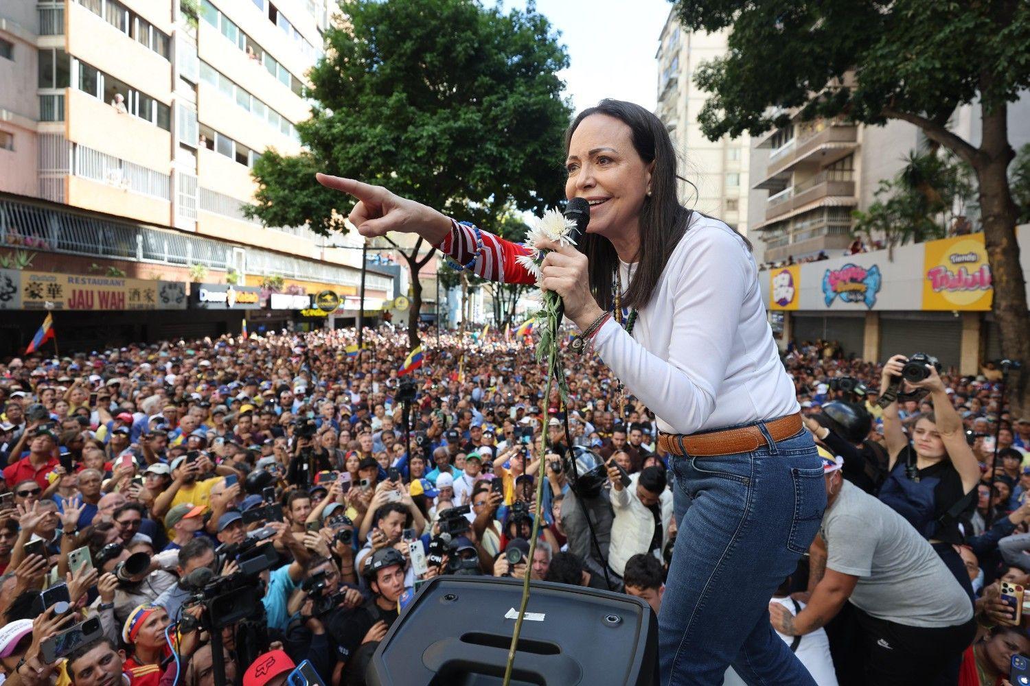 Maduro calls Nobel winner Machado demonic witch