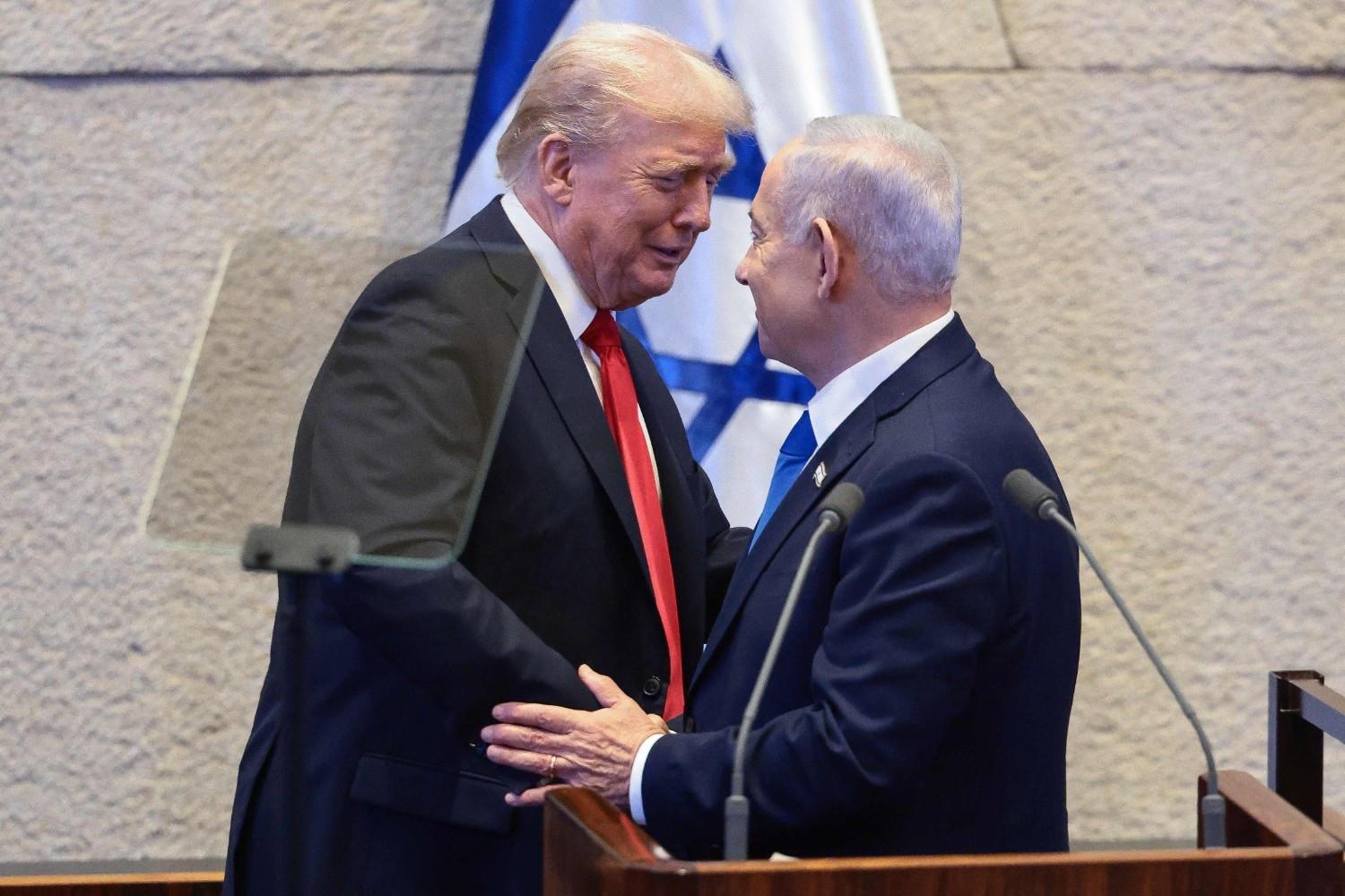 Trump urges pardon for Netanyahu over corruption charges during Knesset speech