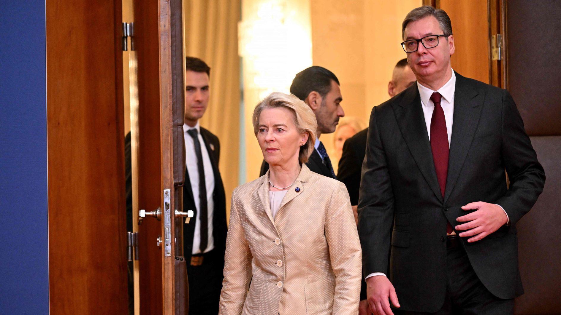 EU chief urges Serbia to get concrete about joining the bloc