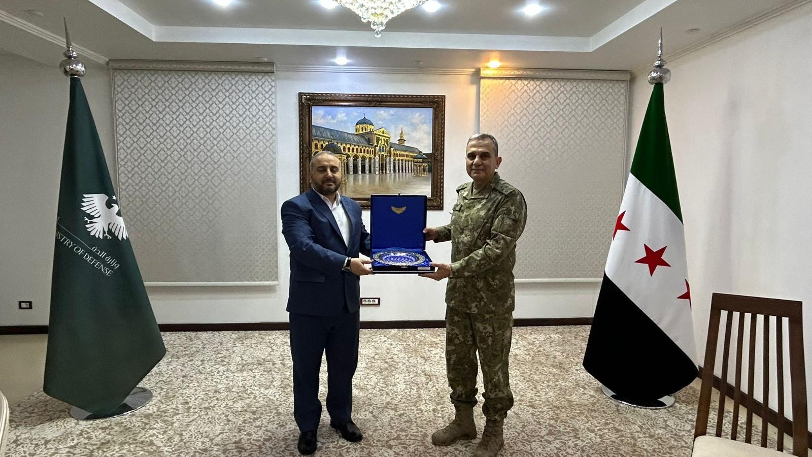 Turkish military team visits Damascus to boost ties