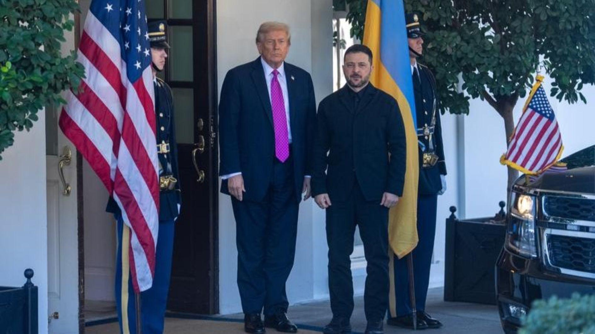 Trump tells Zelensky to make a deal as Tomahawk plea misfires