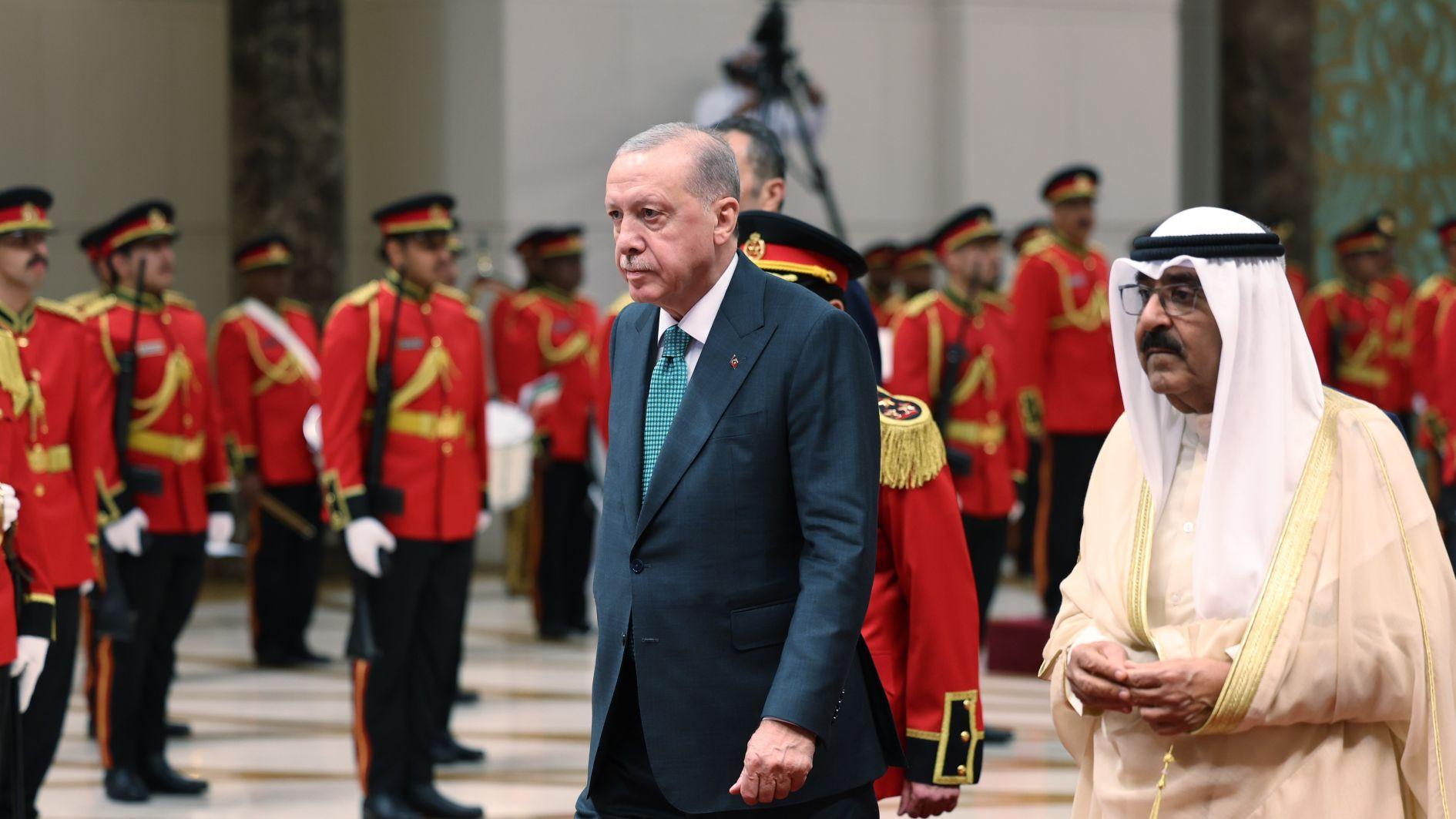 Maintaining Gaza ceasefire crucial, Erdoğan tells Kuwaiti emir