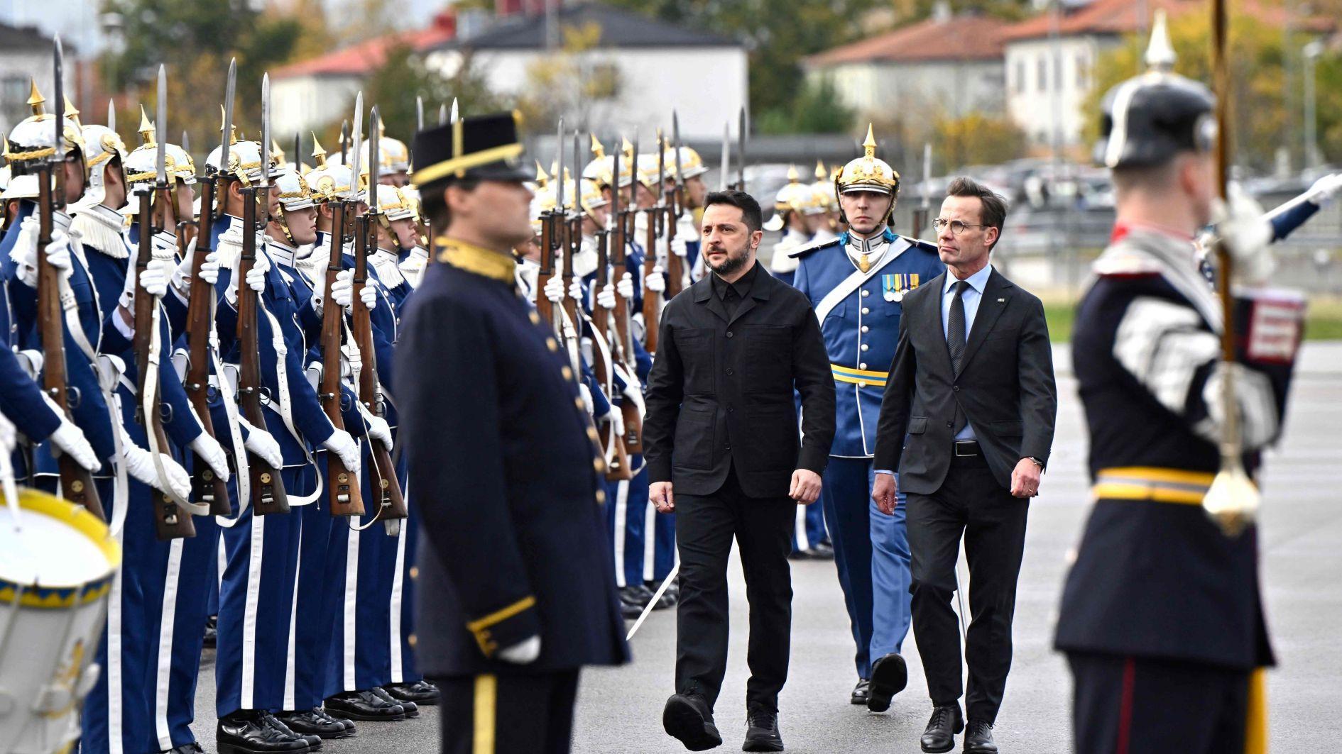 Zelensky launches Europe tour after Russia pummels Ukraine