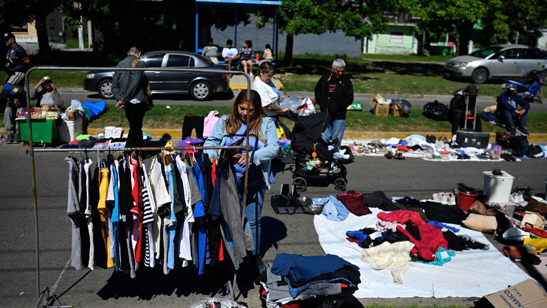 To make ends meet, Argentines sell their possessions