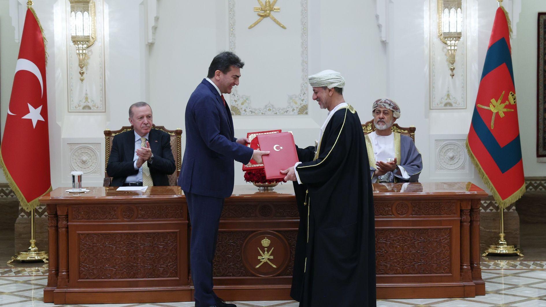 Türkiye, Oman sign 16 deals to boost bilateral ties