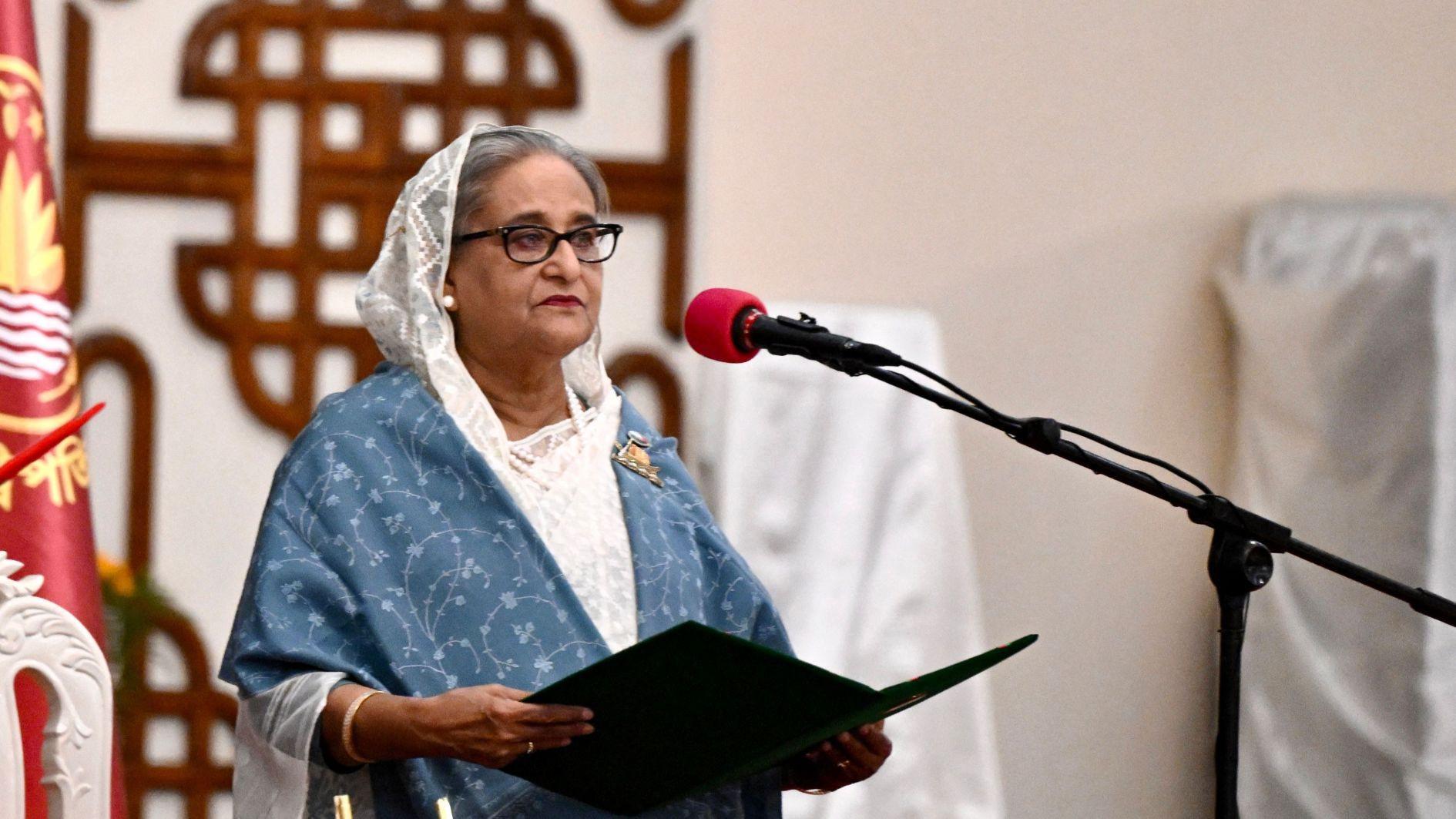 Fugitive ex-PM says Bangladesh vote risks deepening divide