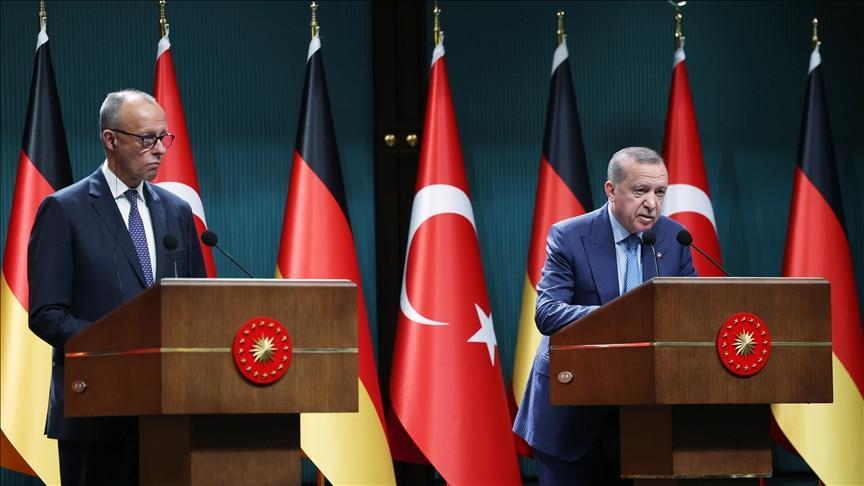 Erdoğan questions Germany’s silence on Israel’s Gaza attacks