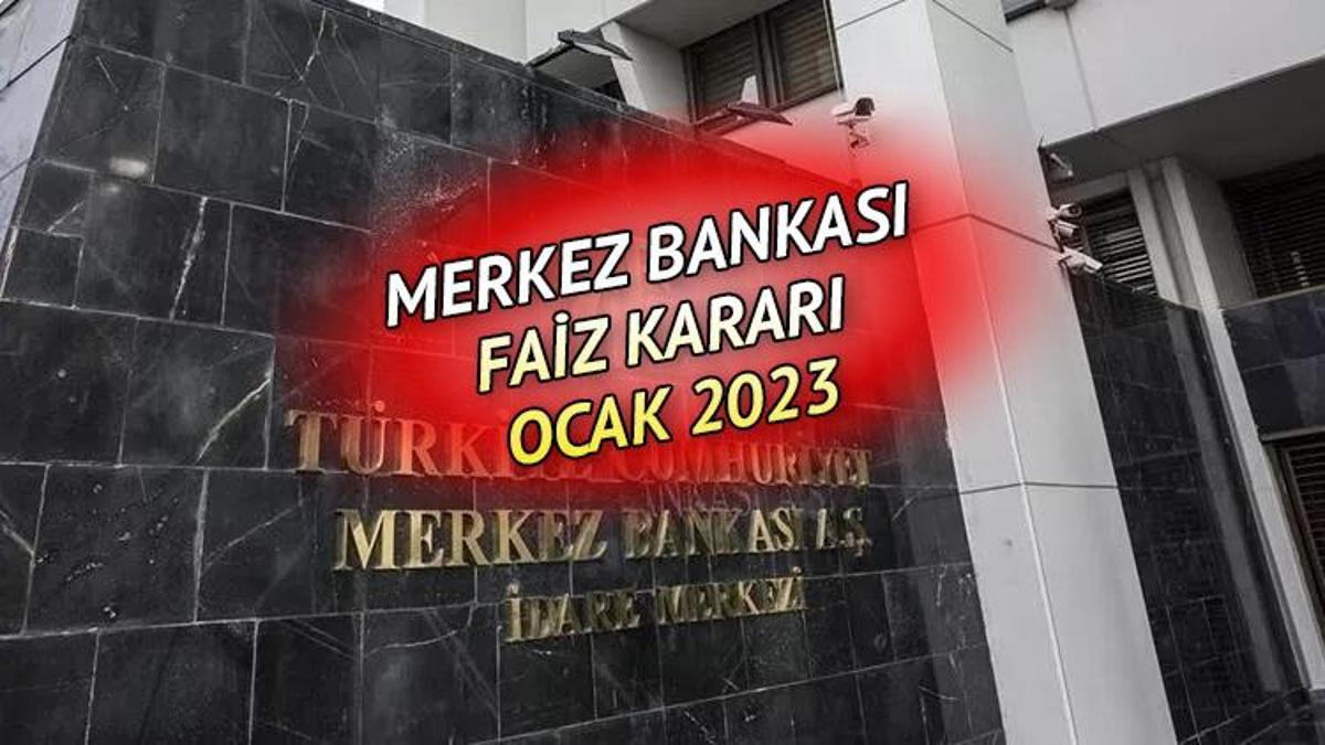 MERKEZ BANKASI FAİZ KARARI NE OLDU Yılın ilk faiz kararı açıklandı