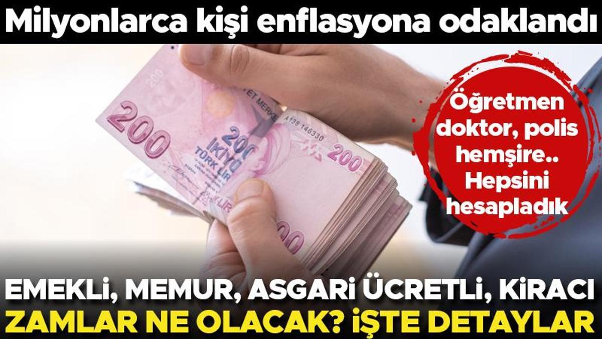 Emekli Memur Asgari Cretli Ve Kirac Lar Bekliyor Milyonlarca Ki I