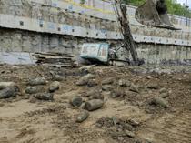 Mortars found at school construction site reveal history