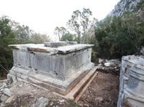 Termessos excavations reveal ancient tombs and sarcophagi