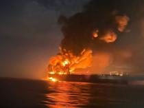 Türkiye rescues crew of tanker that caught fire in Black Sea