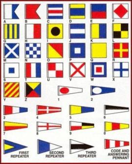 Students protest minister with nautical flags spelling out Gezi protest slogan