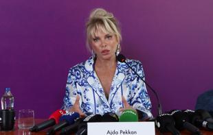 Superstar Ajda Pekkan getting ready for stadium concert