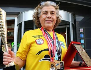 Aged 69, senior swimmer sets example for youth