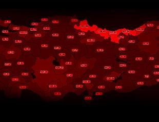 Turkey releases COVID-19 statistics by city
