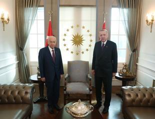 President Erdoğan, MHP leader hold meeting