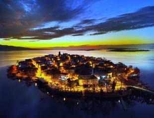 Enchanting sunset scenery from Little Venice