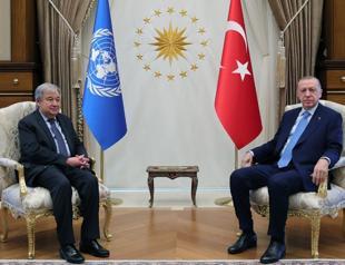 Erdoğan meets Guterres for talks on Ukrainian war